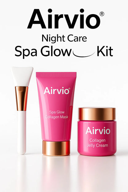 Airvio® Night Care Spa Glow Collagen™ Kit - Restore your self-confidence in 7 days!