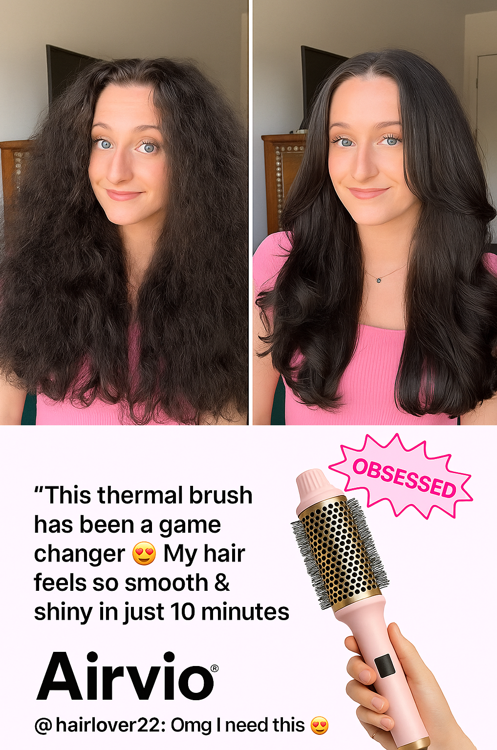 Airvio® BlowWave™ 3-in-1 Volumizing Styler